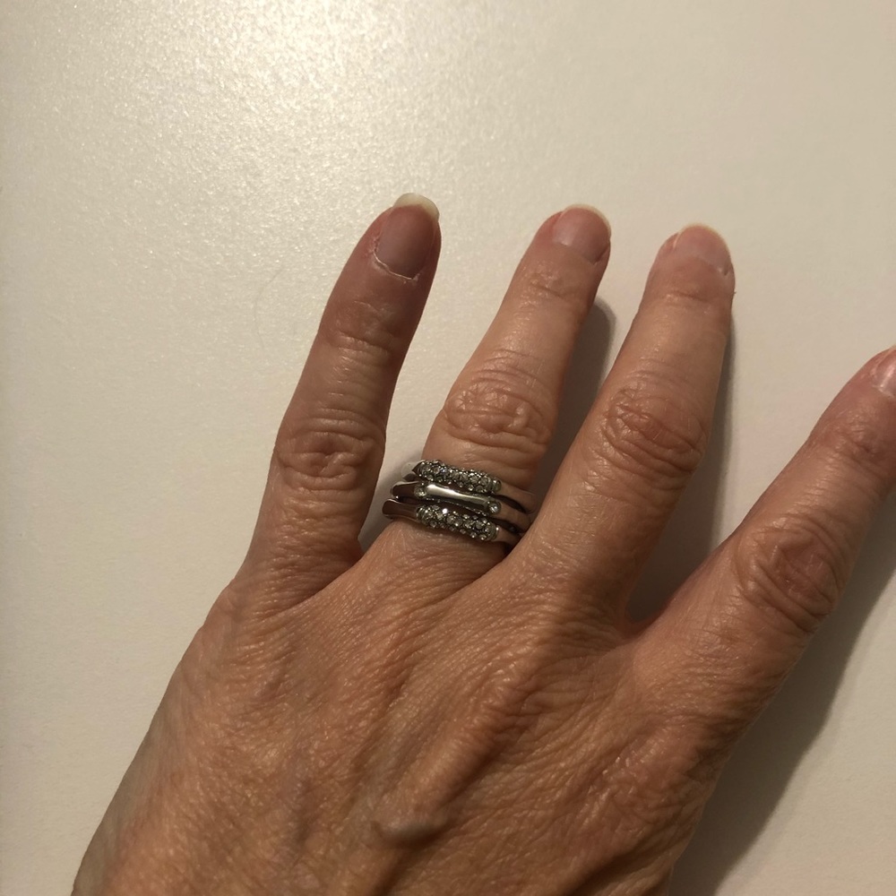 Ann Taylor Bamboo Stackable ring set - Picture 5 of 6